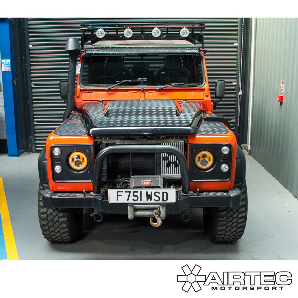 AIRTEC Motorsport Side Mount Intercooler Upgrade for Land Rover 300TDI Platform-Land Rover-Airtec-carbonizeduk