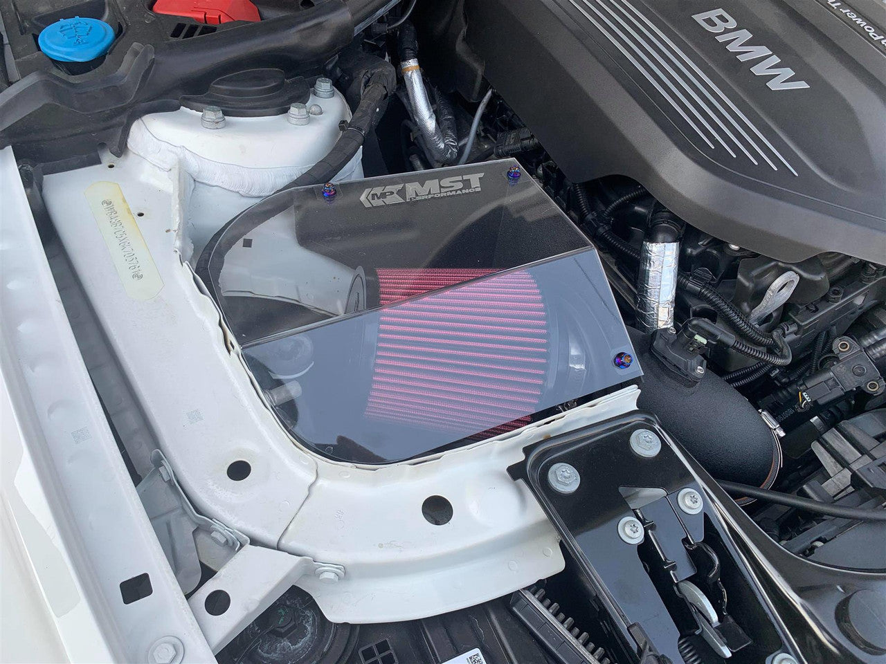 MST Performance Clear Cover to fit 2.0T B48/ 3.0T B58-MST Induction Kits-carbonizeduk