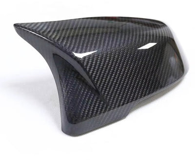 BMW 1 SERIES F40, 2 SERIES F44 & TOYOTA SUPRA CARBON FIBRE M STYLE MIRROR COVERs (2019+) F40 F44 F45 F46 F48 G29 J29-carbonizeduk