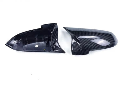 BMW 1 SERIES F40, 2 SERIES F44 & TOYOTA SUPRA CARBON FIBRE M STYLE MIRROR COVERs (2019+) F40 F44 F45 F46 F48 G29 J29-carbonizeduk