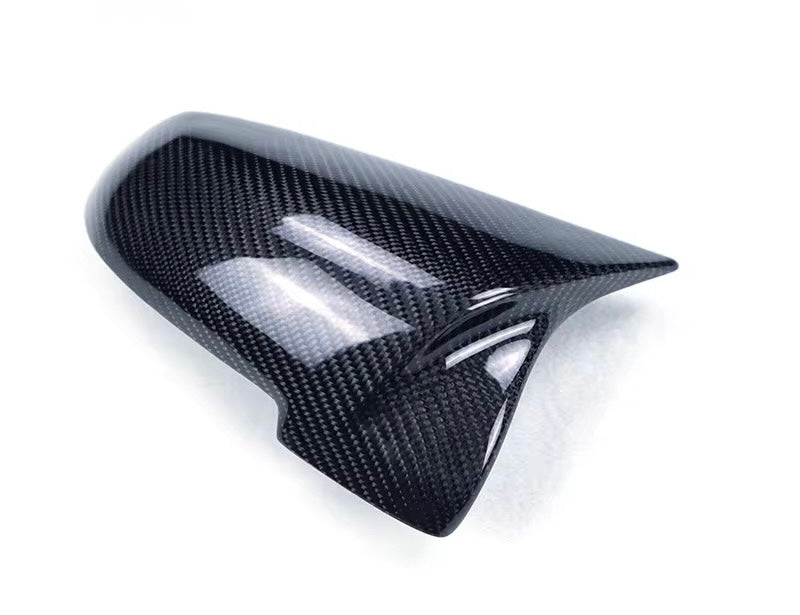 BMW 1 SERIES F40, 2 SERIES F44 & TOYOTA SUPRA CARBON FIBRE M STYLE MIRROR COVERs (2019+) F40 F44 F45 F46 F48 G29 J29-carbonizeduk