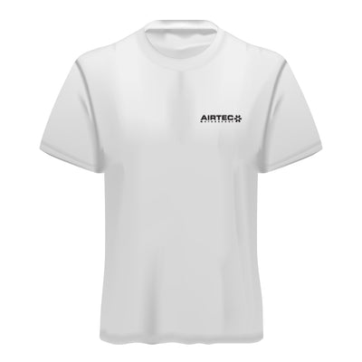 AIRTEC Motorsport EST T-Shirt - White-0-carbonizeduk