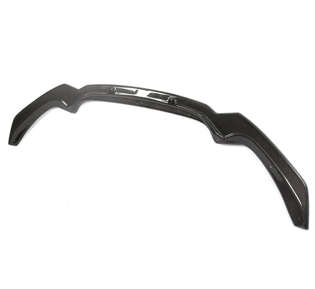 Carbon Fibre Front bumper splitter Lip for BMW 1 Series F20/F21 M140/M135 & 125/120/118 M Sport 2015-2019 LCI/LCI-2-carbonizeduk