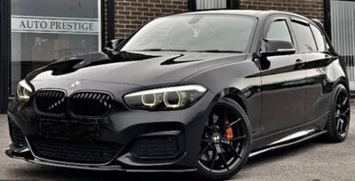 Carbon Fibre Front bumper splitter Lip for BMW 1 Series F20/F21 M140/M135 & 125/120/118 M Sport 2015-2019 LCI/LCI-2-carbonizeduk