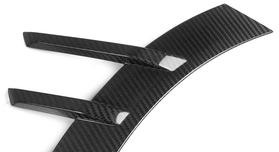 BMW M2 G87 PRE-PREG CARBON FIBRE FRONT SIDE FENDER TRIM SPATS BY CBUK (2023+)-carbonizeduk