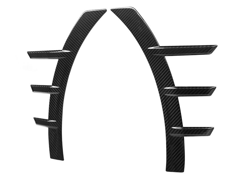 BMW M2 G87 PRE-PREG CARBON FIBRE FRONT SIDE FENDER TRIM SPATS BY CBUK (2023+)-carbonizeduk