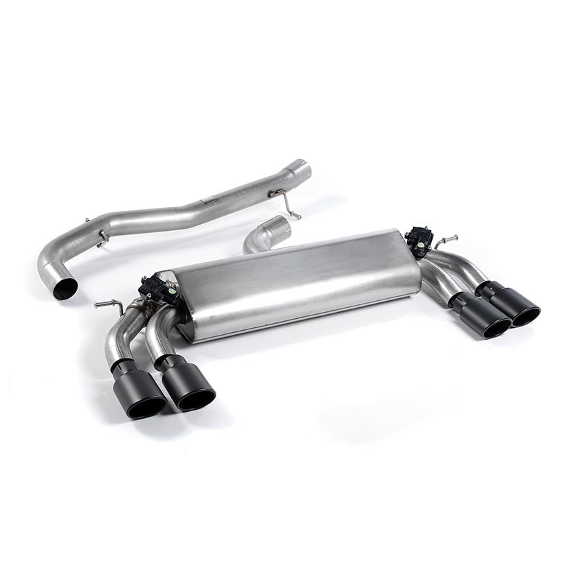 Milltek Audi S3 2.0 TFSI quattro 3-Door 8V/8V.2 (Non-GPF Equipped Models Only) 2013-2018 Cat-back Exhaust-Exhaust System-carbonizeduk