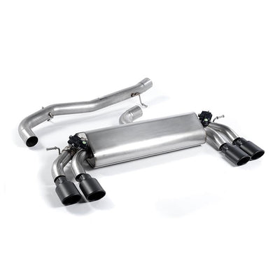 Milltek Audi S3 2.0 TFSI quattro 3-Door 8V/8V.2 (Non-GPF Equipped Models Only) 2013-2018 Cat-back Exhaust-Exhaust System-carbonizeduk
