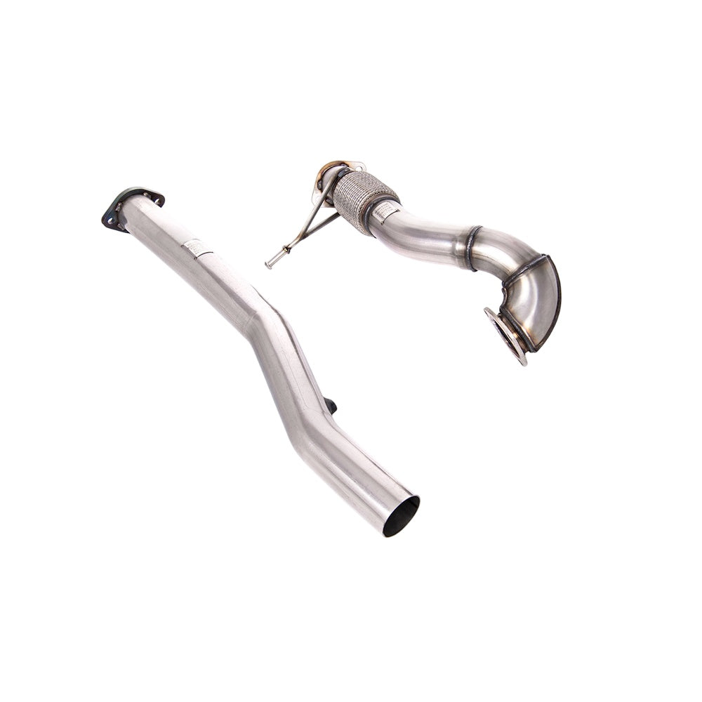 Milltek Large-bore Downpipe and De-cat Exhaust Audi TT 180 / 225 Quattro Coupe and Roadster 98-06-Manifolds, Decats & Sports Cats-carbonizeduk
