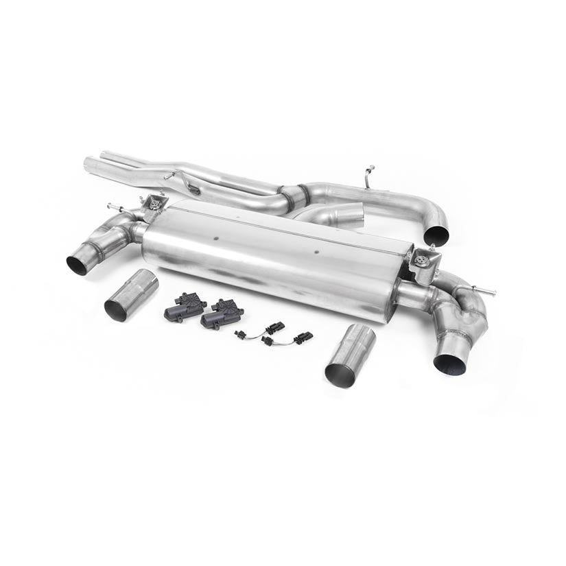 Milltek Audi RS3 Saloon / Sedan 400PS (8V MQB) - OPF/GPF Models 2019-2023 Cat-back Exhaust-Exhaust System-carbonizeduk