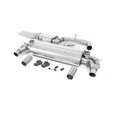 Milltek Audi RS3 Saloon / Sedan 400PS (8V MQB) - OPF/GPF Models 2019-2023 Cat-back Exhaust-Exhaust System-carbonizeduk