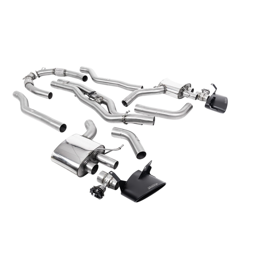 Milltek Particulate Filter-back Exhaust Audi RS7 C8 4.0 V8 Bi-Turbo (OPF/GPF Models) 19-25-Exhaust System-carbonizeduk