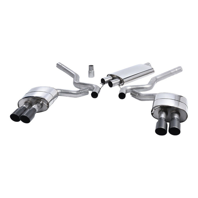 Milltek Ford Mustang 2.3 EcoBoost (Fastback) 2015-2018 Cat Back Exhaust-Exhaust System-carbonizeduk