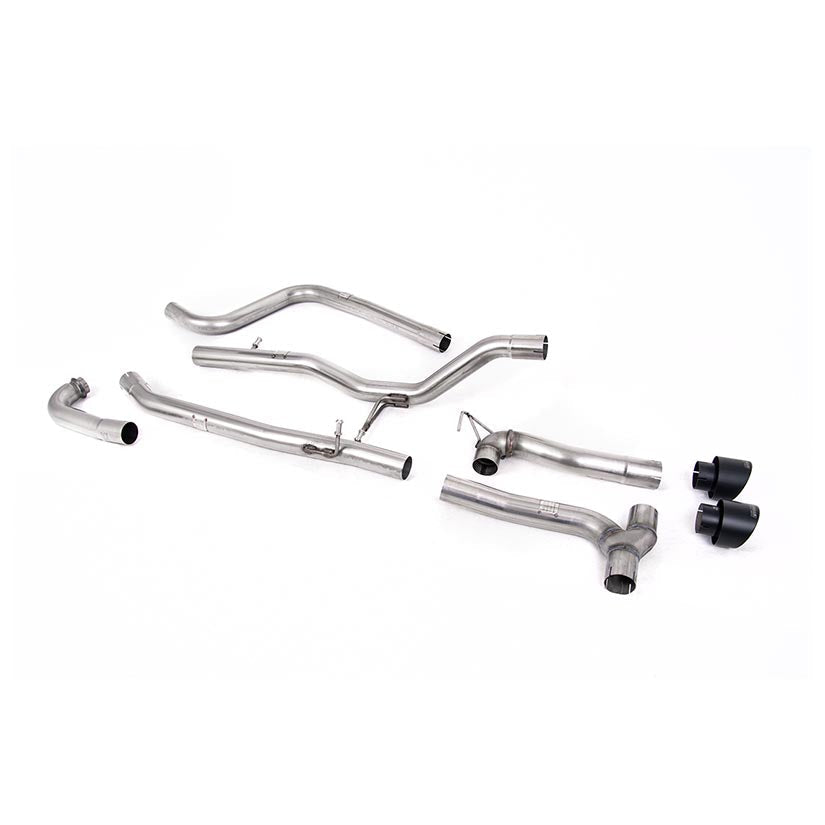 Milltek Ford Fiesta Mk8 1.0T EcoBoost ST-Line 3 & 5 Door (Non-OPF/GPF Models Only) 2017-2019 Cat-back Exhaust-Exhaust System-carbonizeduk
