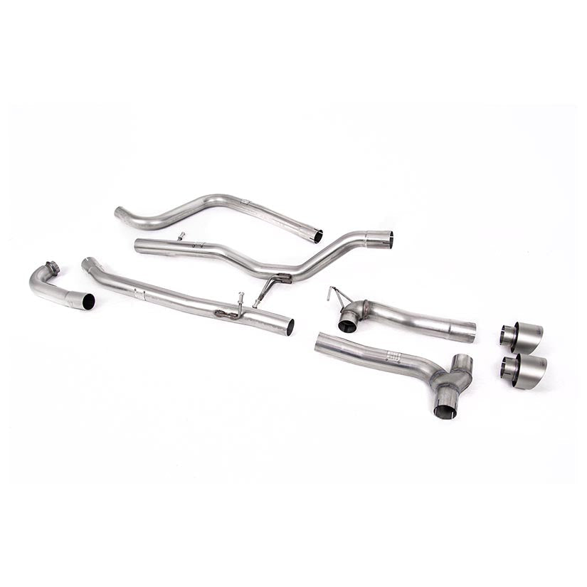 Milltek Ford Fiesta Mk8 1.0T EcoBoost ST-Line 3 & 5 Door (Non-OPF/GPF Models Only) 2017-2019 Cat-back Exhaust-Exhaust System-carbonizeduk