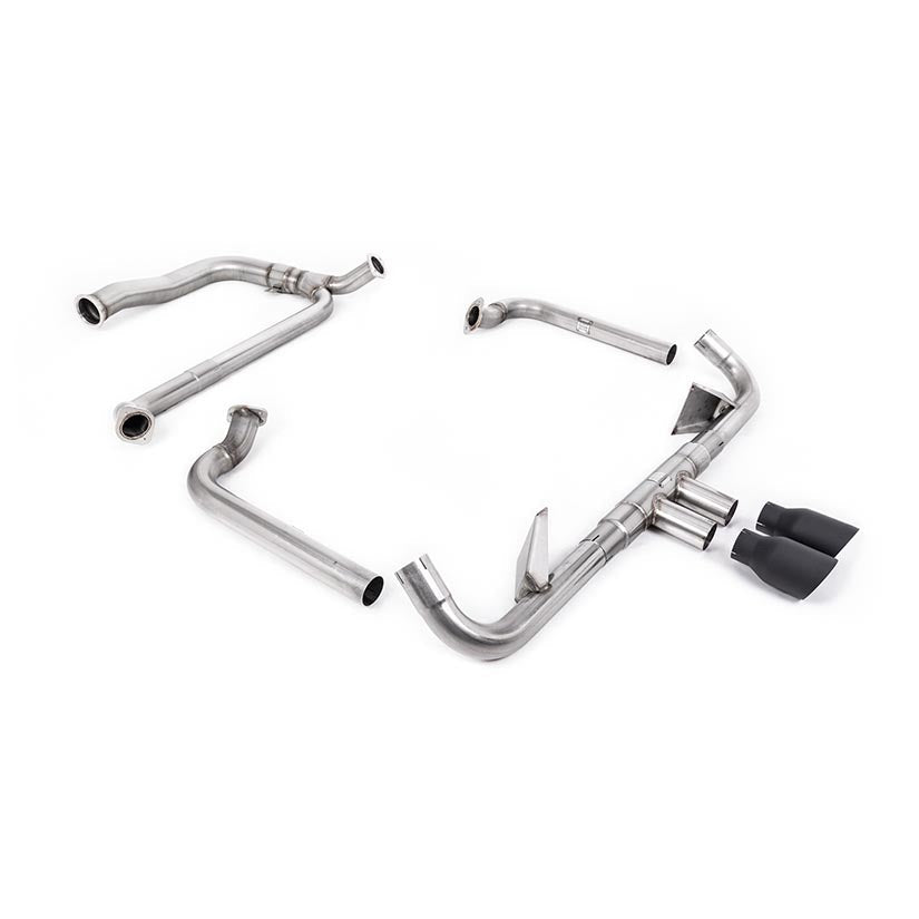 Milltek Porsche Boxster 718 GTS 2.5T 2016-2022 Full System (including Cat Replacement Pipe) Exhaust-Exhaust System-carbonizeduk