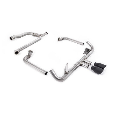 Milltek Porsche Boxster 718 GTS 2.5T 2016-2022 Full System (including Cat Replacement Pipe) Exhaust-Exhaust System-carbonizeduk
