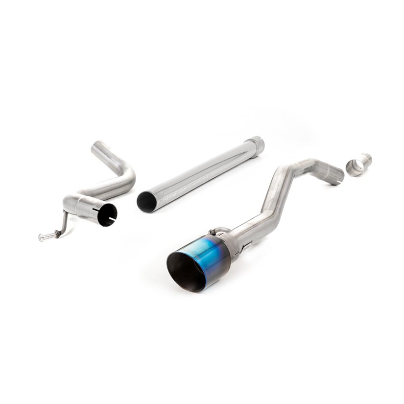 Milltek Volkswagen Up! GTI 1.0TSI 115PS (3 & 5 Door) 2018-2023 Cat-back Exhaust-Exhaust System-carbonizeduk