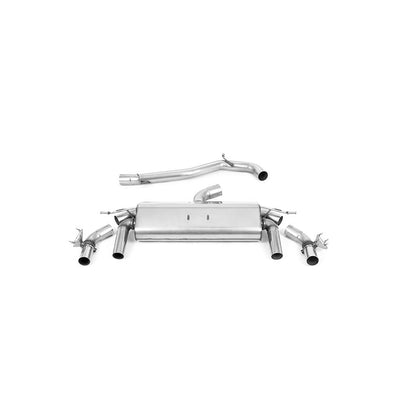 Milltek Volkswagen T-Roc R 2.0TSI 300ps (with OPF/GPF) 2019-2023 Cat-back Exhaust-Exhaust System-carbonizeduk