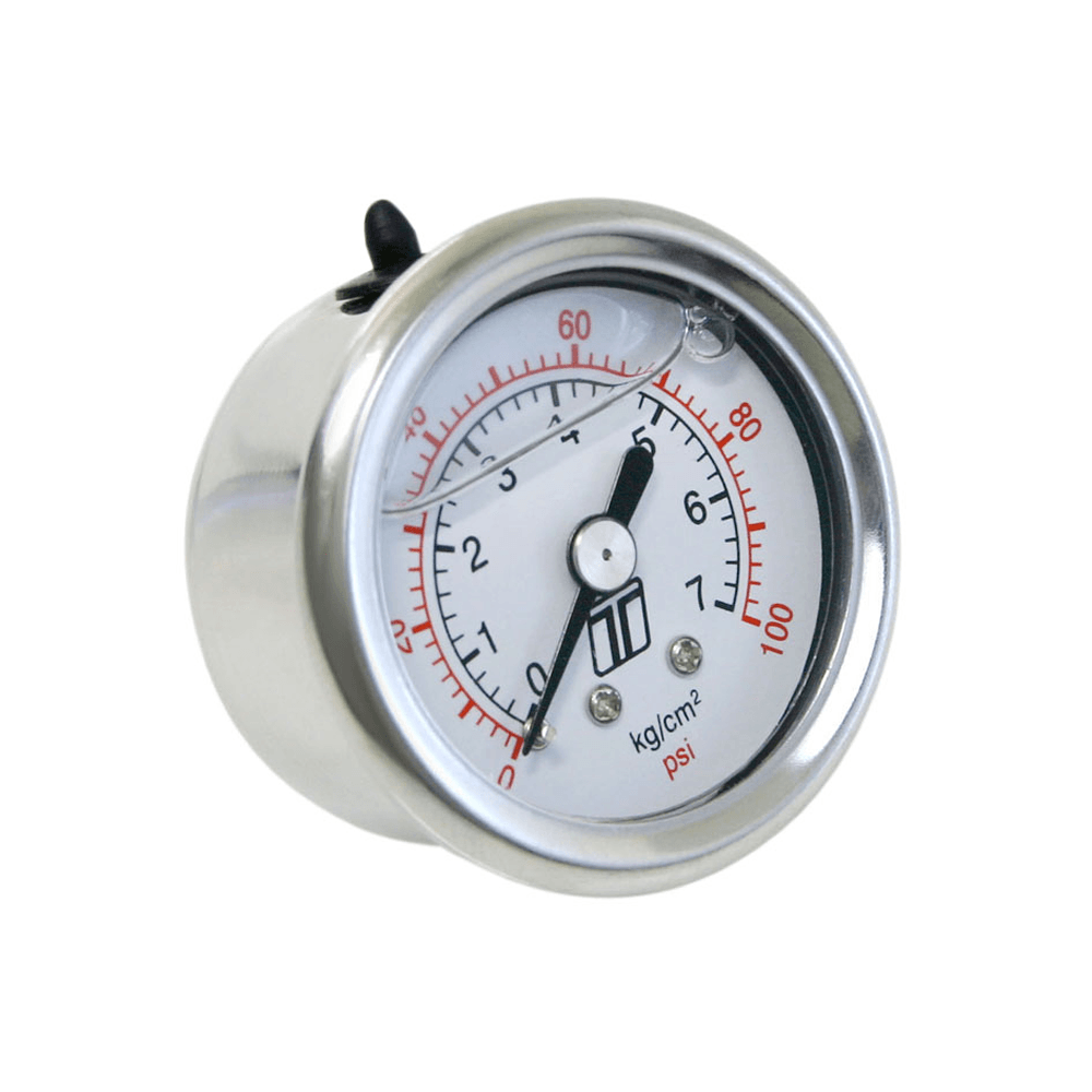 Turbosmart FPR Gauge 0-100psi Liquid Fill-Turbosmart-Airtec-carbonizeduk