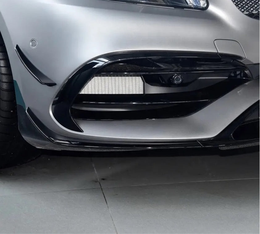 Mercedes Benz A45 W176 Front splitter kit 2016-2018-carbonizeduk