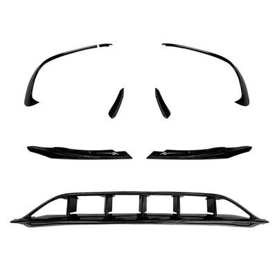 Mercedes Benz A45 W176 Front splitter kit 2016-2018-carbonizeduk