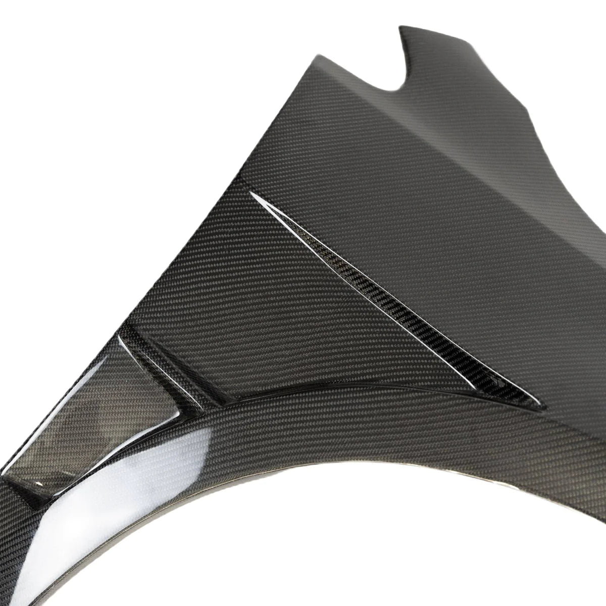 VW VOLKSWAGEN GOLF MK7 VENTED CARBON FIBRE FRONT WING FENDERS-carbonizeduk