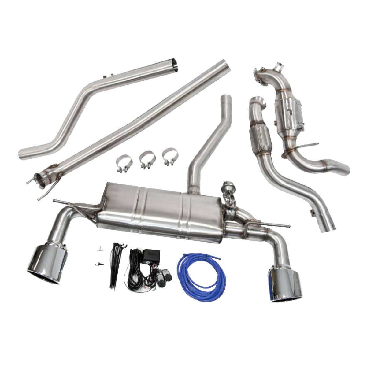 MERCEDES-BENZ A250 SPORT FULL VALVETRONIC PERFORMANCE EXHAUST-carbonizeduk