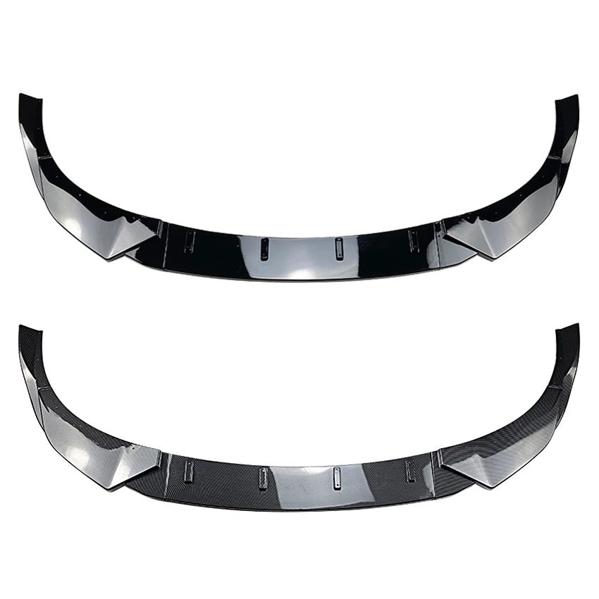 Hyundai i30N Gloss black front lip splitter STO style MK3 2017-2019-carbonizeduk