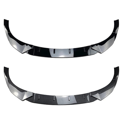 Hyundai i30N Gloss black front lip splitter STO style MK3 2017-2019-carbonizeduk