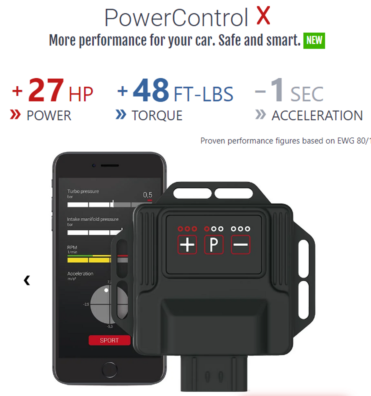 DTE Systems PowerControl X Chip Tuning Box - Ford Ranger 2.0 ECOBLUE 213 HP-carbonizeduk