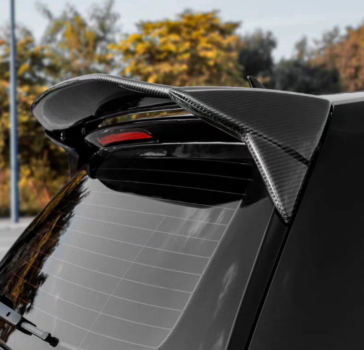 VOLKSWAGEN GOLF R / GTI MK7/7.5 ASPC CARBON FIBRE WING SPOILER 2014-2019-carbonizeduk