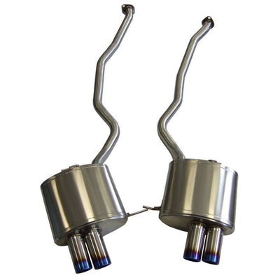BMW X5 E53 4.4 & 4.8 PETROL REAR EXHAUST SILENCERS-carbonizeduk