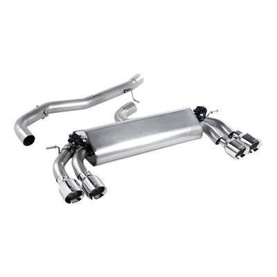 Milltek Audi S3 2.0 TFSI quattro 3-Door 8V/8V.2 (Non-GPF Equipped Models Only) 2013-2018 Cat-back Exhaust-Exhaust System-carbonizeduk