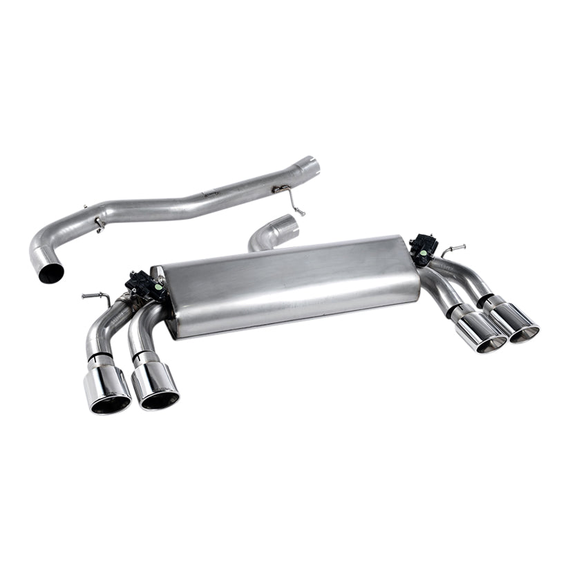 Milltek Audi S3 2.0 TFSI quattro 3-Door 8V/8V.2 (Non-GPF Equipped Models Only) 2013-2018 Cat-back Exhaust-Exhaust System-carbonizeduk