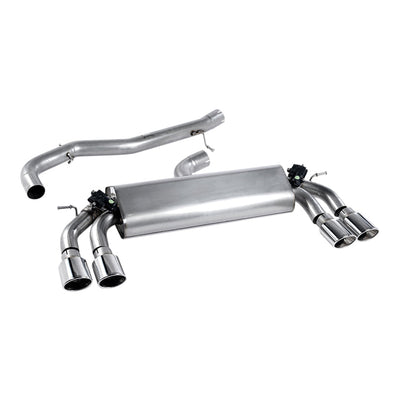 Milltek Audi S3 2.0 TFSI quattro 3-Door 8V/8V.2 (Non-GPF Equipped Models Only) 2013-2018 Cat-back Exhaust-Exhaust System-carbonizeduk