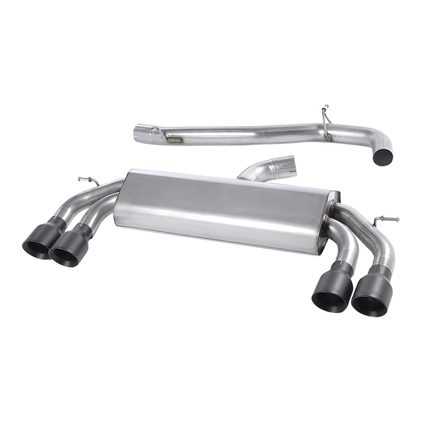 Milltek Audi S3 2.0 TFSI quattro 3-Door 8V/8V.2 (Non-GPF Equipped Models Only) 2013-2018 Cat-back Exhaust-Exhaust System-carbonizeduk