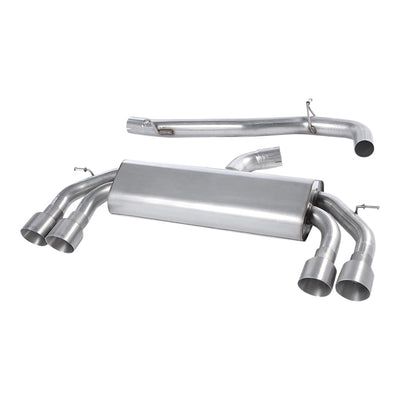 Milltek Audi S3 2.0 TFSI quattro 3-Door 8V/8V.2 (Non-GPF Equipped Models Only) 2013-2018 Cat-back Exhaust-Exhaust System-carbonizeduk