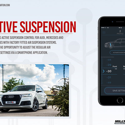 Milltek Audi RS7 C7 Sportback 4.0 V8 TFSI biturbo inc Performance Edition 2013-2018 Active Suspension Control-Active Suspension Control-carbonizeduk