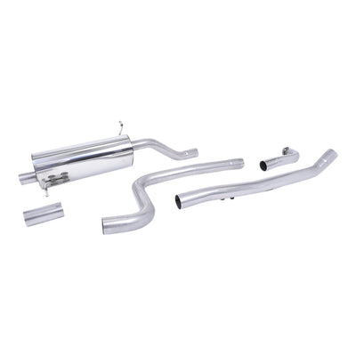 Milltek Ford Fiesta Mk8 1.0T EcoBoost ST-Line 3 & 5 Door (Non-OPF/GPF Models Only) 2017-2019 Cat-back Exhaust-Exhaust System-carbonizeduk