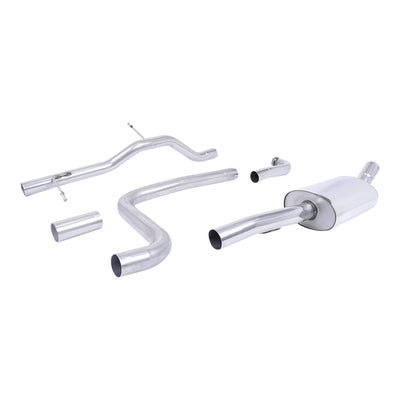 Milltek Ford Fiesta Mk8 1.0T EcoBoost ST-Line 3 & 5 Door (Non-OPF/GPF Models Only) 2017-2019 Cat-back Exhaust-Exhaust System-carbonizeduk