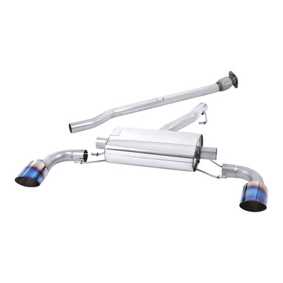 Milltek Subaru BRZ 2.0-litre 2012-2021 Secondary Cat-back Exhaust-Exhaust System-carbonizeduk