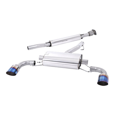 Milltek Subaru BRZ 2.0-litre 2012-2021 Secondary Cat-back Exhaust-Exhaust System-carbonizeduk