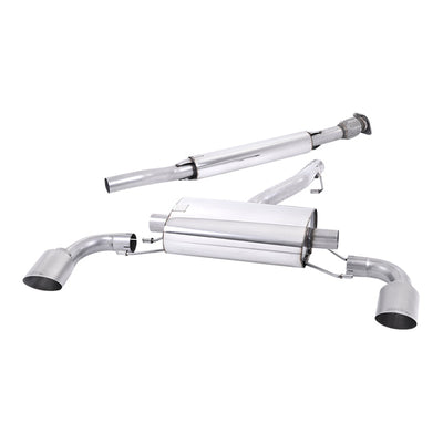 Milltek Subaru BRZ 2.0-litre 2012-2021 Secondary Cat-back Exhaust-Exhaust System-carbonizeduk