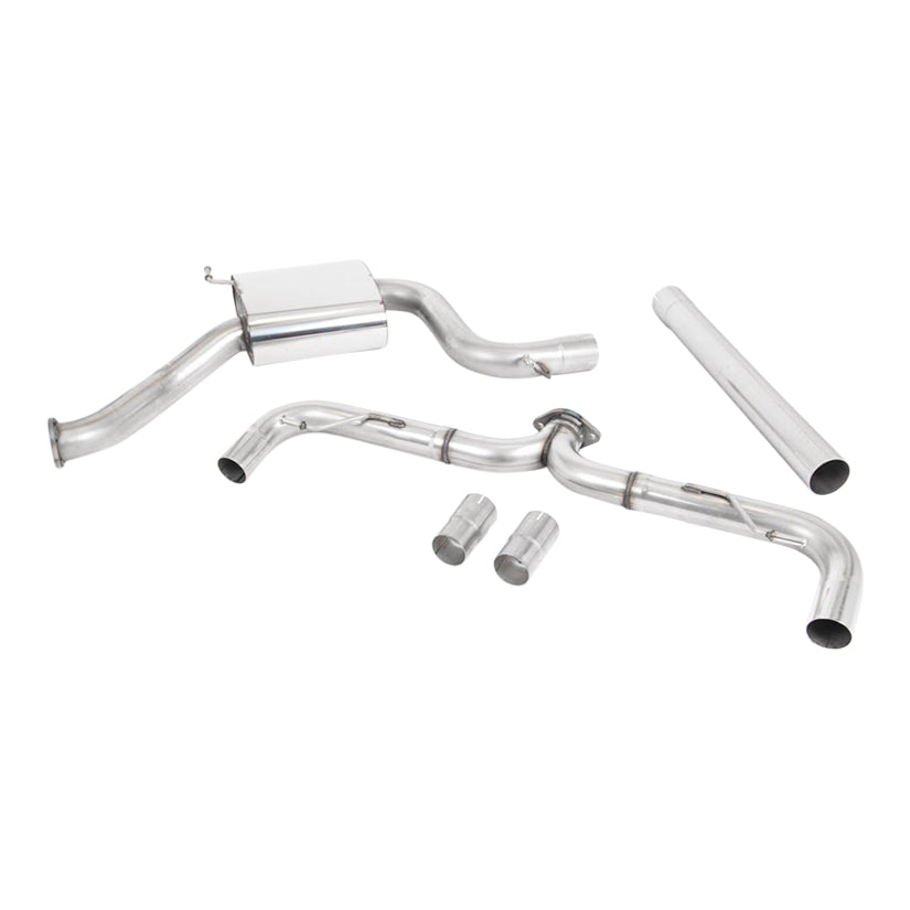 Milltek Volkswagen Golf MK7.5 GTi (Performance Pack Models & Non OPF/GPF Equipped Models Only) 2017-2018 Cat-back Exhaust-Exhaust System-carbonizeduk