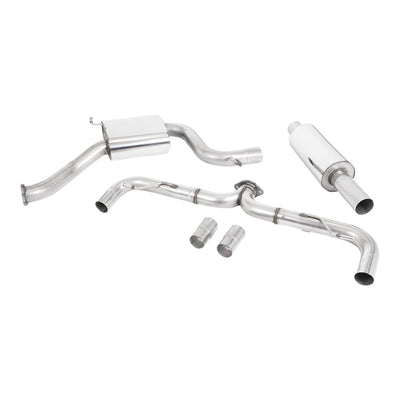 Milltek Volkswagen Golf MK7.5 GTi (Performance Pack Models & Non OPF/GPF Equipped Models Only) 2017-2018 Cat-back Exhaust-Exhaust System-carbonizeduk