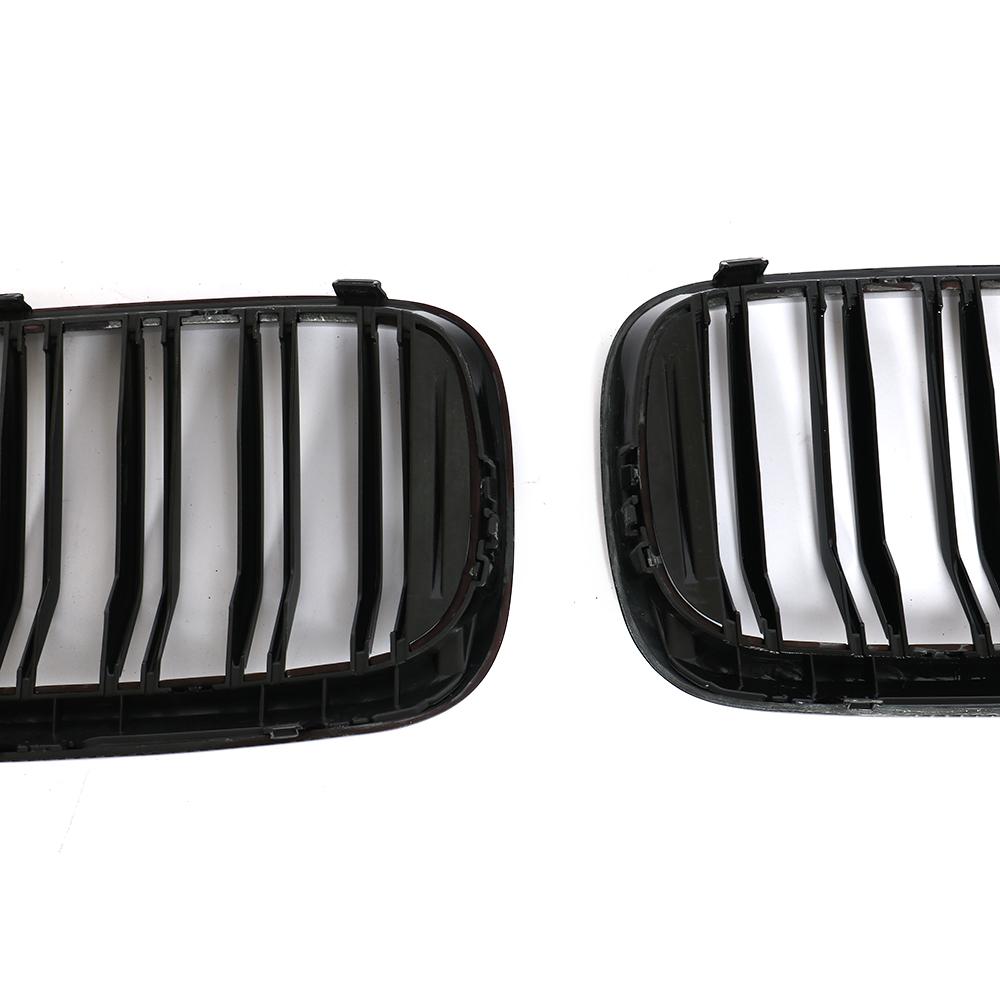 BMW G30 Carbon Fiber + Gloss Replacement Front grille inserts 2017-2018-carbonizeduk
