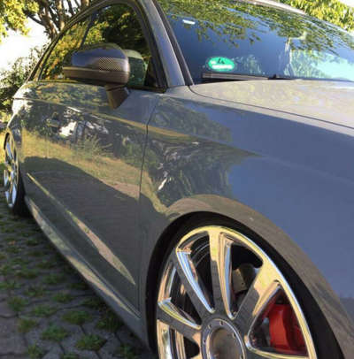 audi A3 S3 RS3 8v Carbon Fibre Mirror Covers 12-19-carbonizeduk