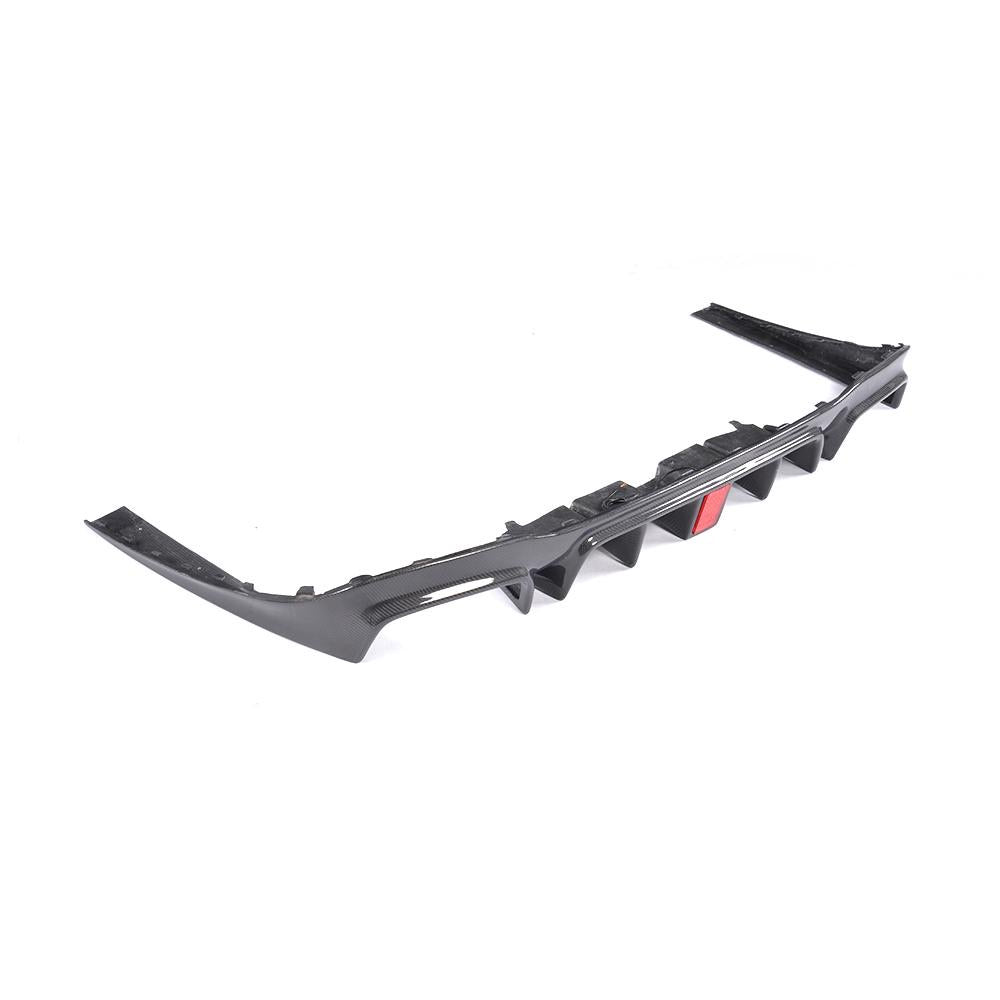 Carbon fibre Rear BRBUS Diffuser + Exhaust Tips Mercedes Benz W213 E63 E43 AMG E400 Sport 2016-2018-carbonizeduk