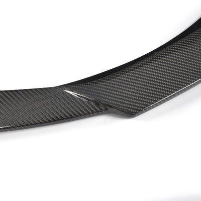 Carbon Fiber Front Lip Splitter Audi A3 S-LINE S3 Hatchback 14-15-carbonizeduk